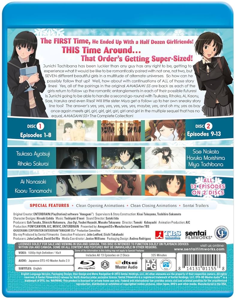 Amazon.com: Amagami: Complete Collection [Blu-ray] : Hiromi